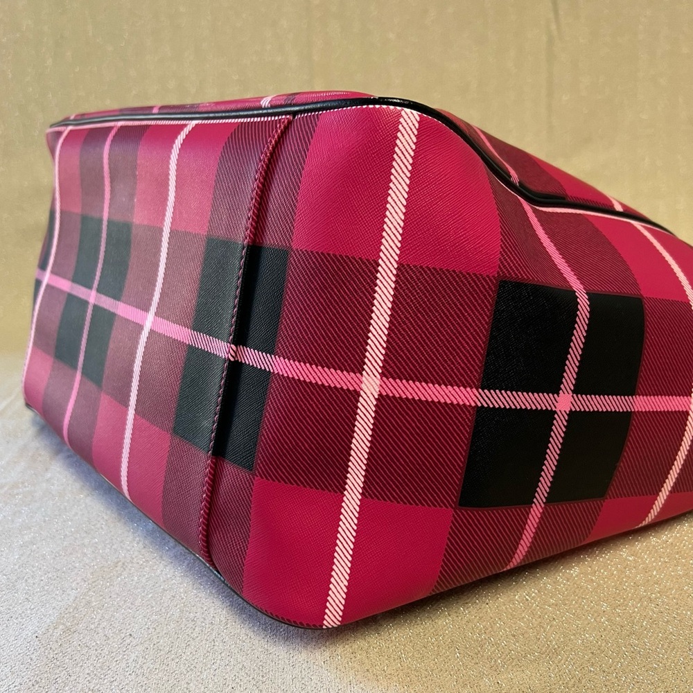 Kate Spade Pink Plaid Tote - Picture 9 of 16